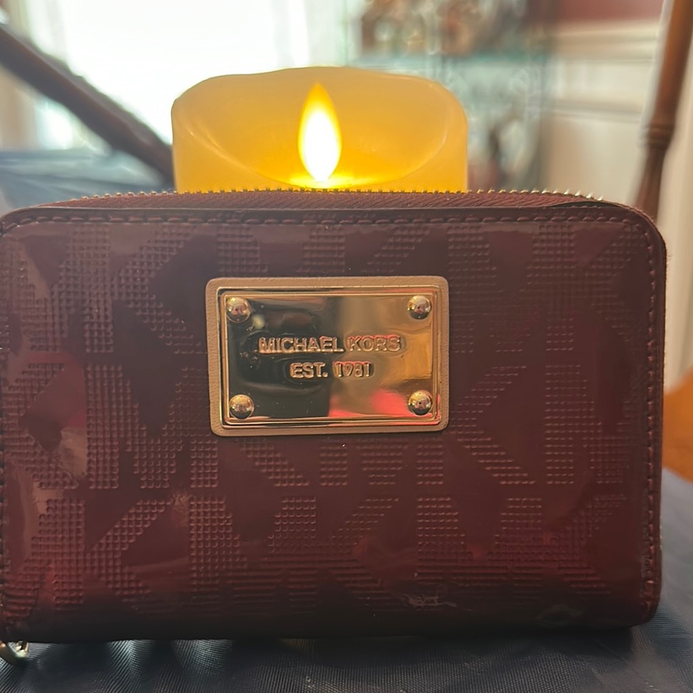 Michael Kors Burgundy Wallet